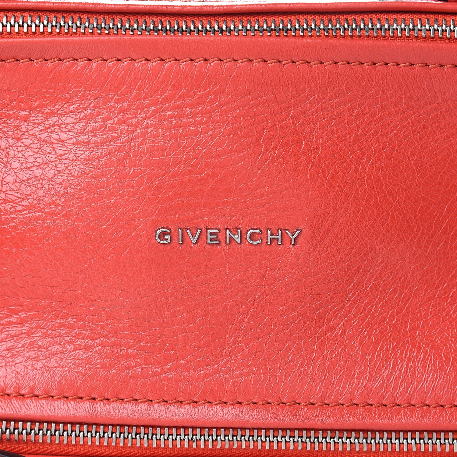 Givenchy Patent Lambskin 4G Mini Pandora Pop Red 9 of 11