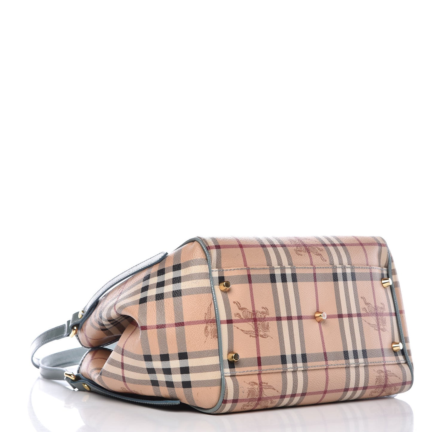 Haymarket Check Small Canterbury Tote Eucalyptus Grey