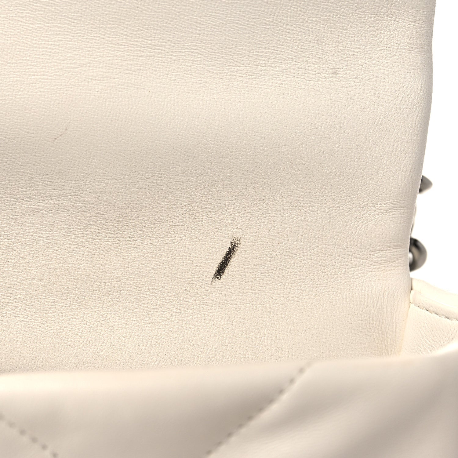 Chanel Lambskin Quilted Medium Chanel 19 Flap White 10 of 11