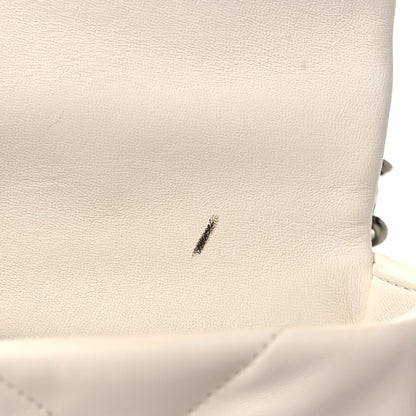 Chanel Lambskin Quilted Medium Chanel 19 Flap White 10 of 11