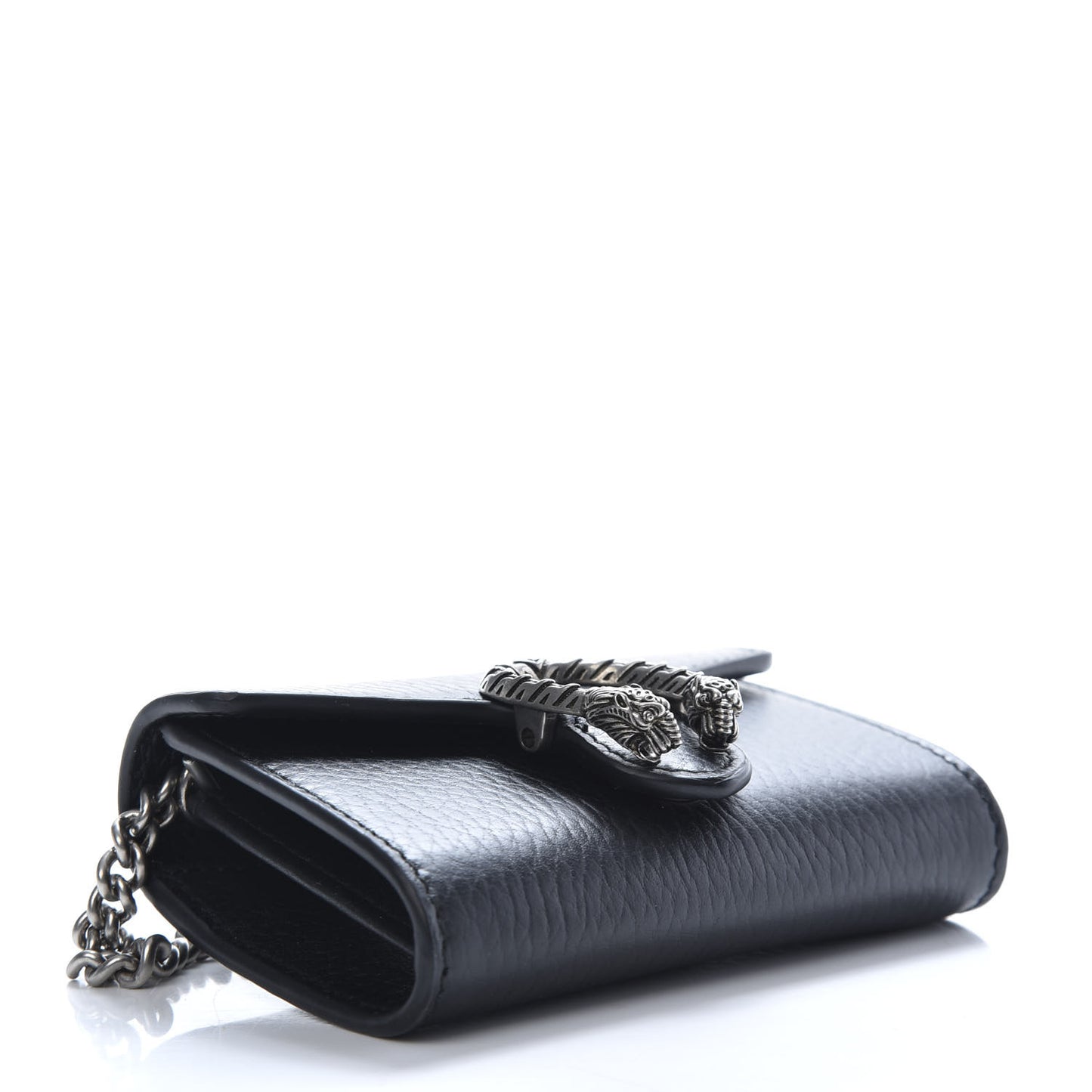 Calfskin Dionysus Coin Purse Black