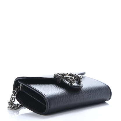 Gucci Calfskin Dionysus Coin Purse Black 4 of 7