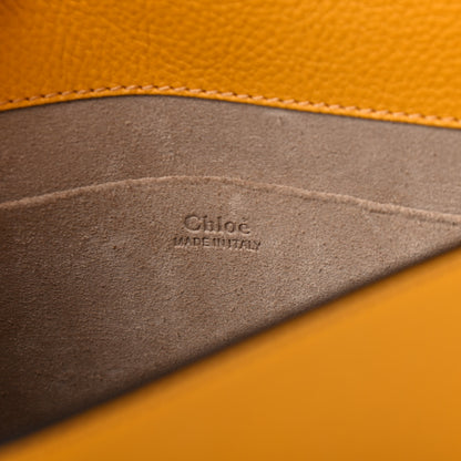 Chloe Calfskin Suede Medium Nile Bracelet Bag Dark Ochre 7 of 10