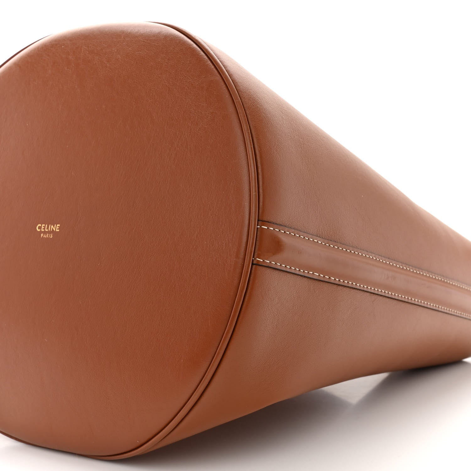 Celine Smooth Calfskin Bucket 16 Bag Tan 10 of 14