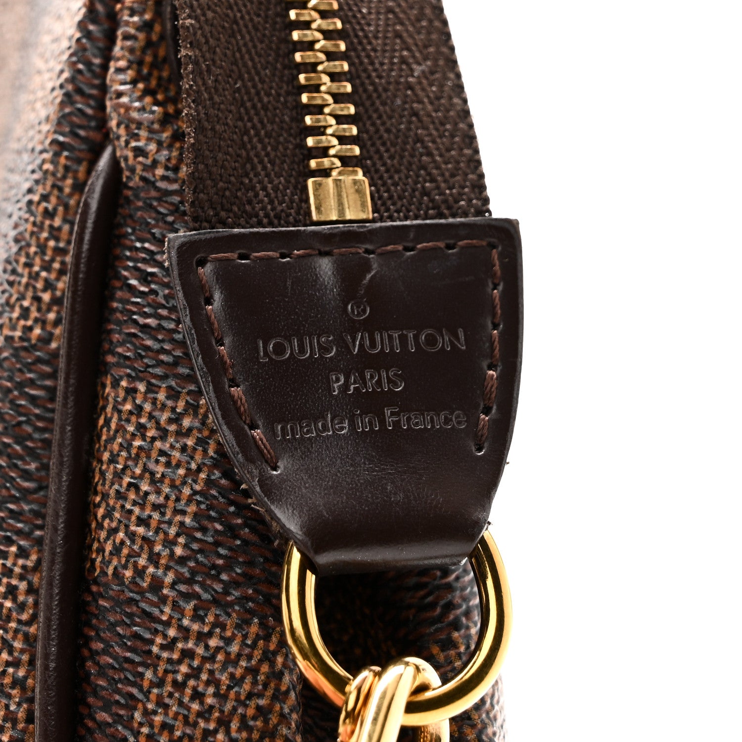 Louis Vuitton Damier Ebene Eva Clutch 6 of 9