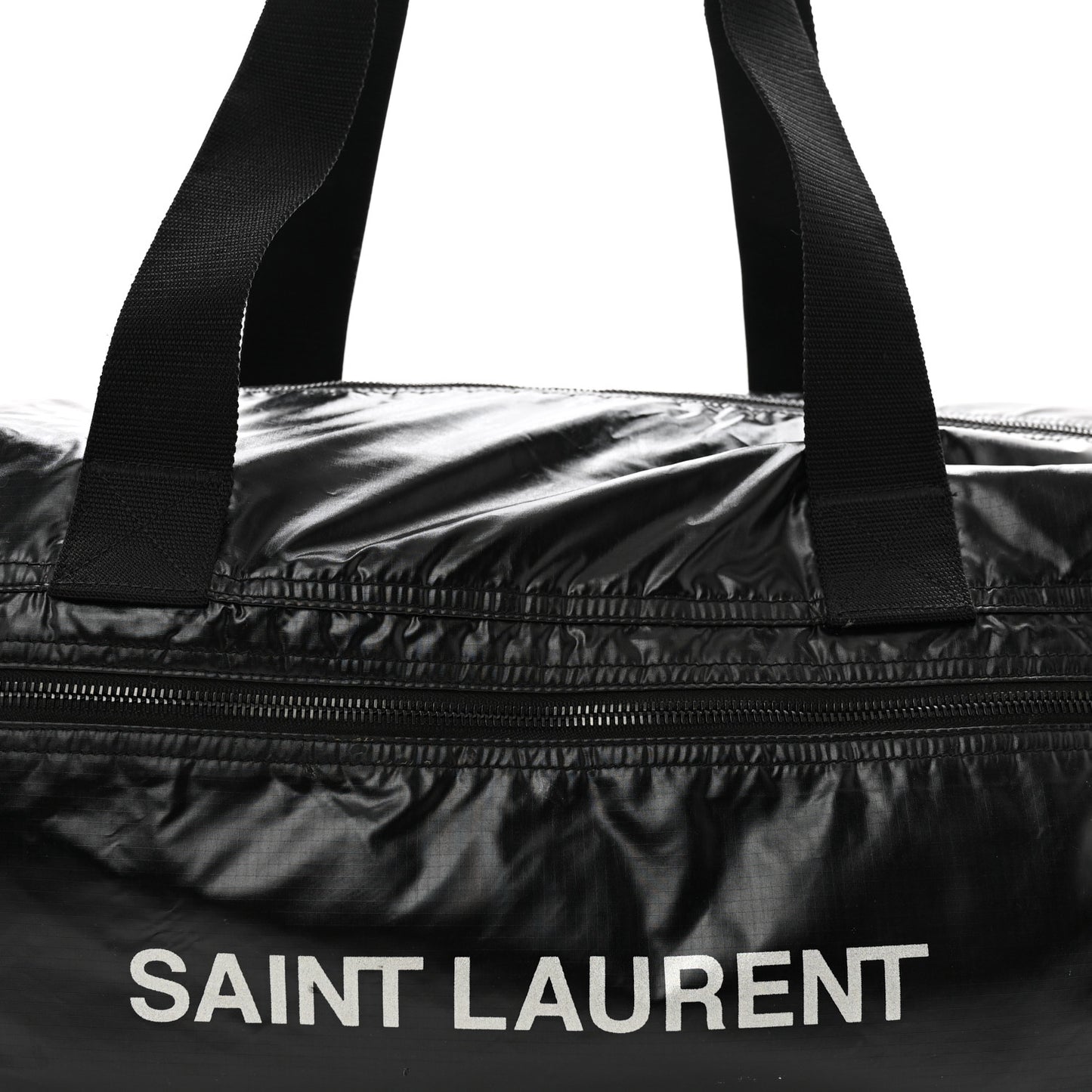 Nylon Nuxx Ripstop Duffle Black White