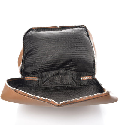 Prada Goatskin Cerniera Doctor Bag Beige 12 of 18