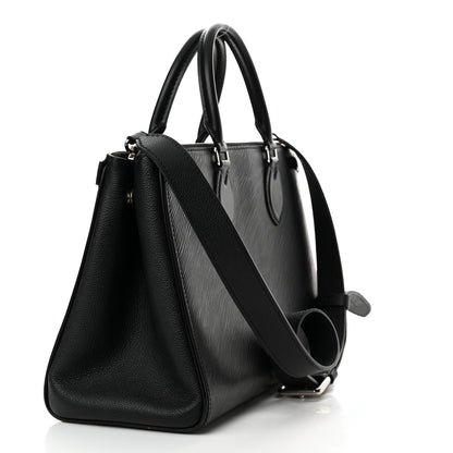 Louis Vuitton Epi Grenelle Tote MM Black 3 of 18