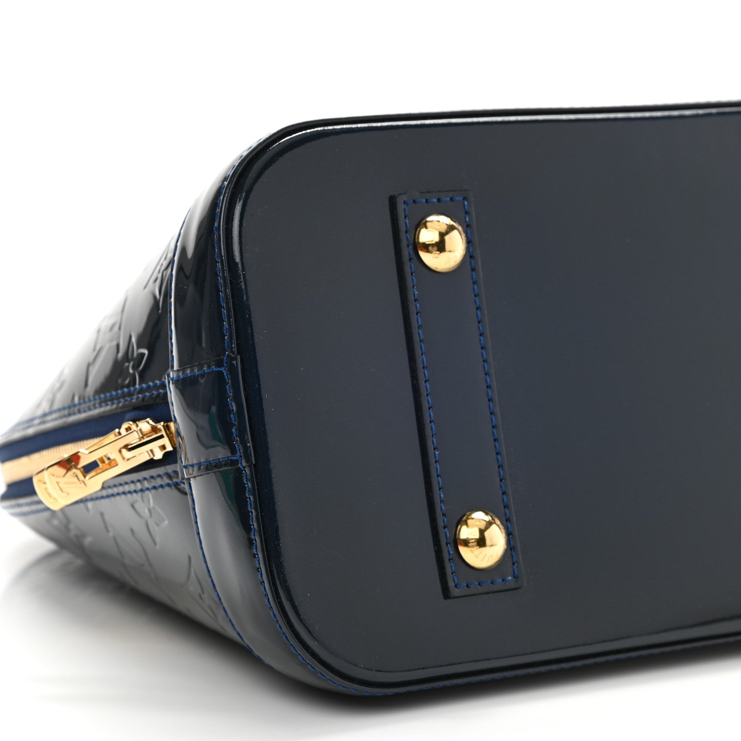 Louis Vuitton Vernis Alma PM Grand Blue 9 of 10