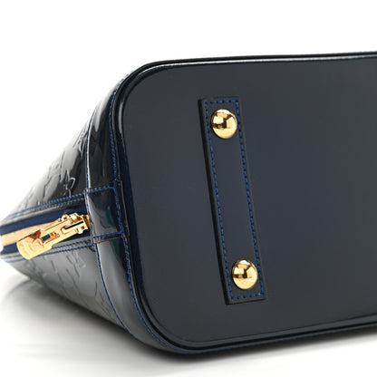 Louis Vuitton Vernis Alma PM Grand Blue 9 of 10