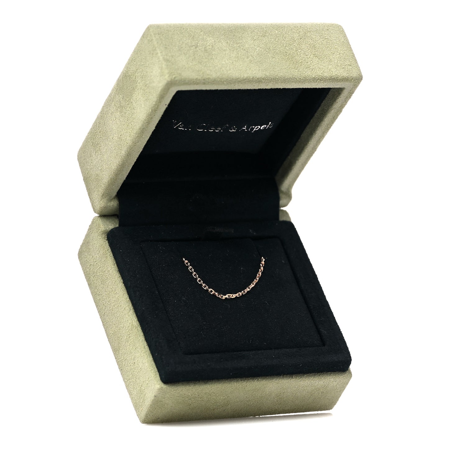 18K Rose Gold Trace Chain