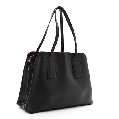 Marc Jacobs Pebbled Calfskin Editor Shopping Tote Black 3 of 11