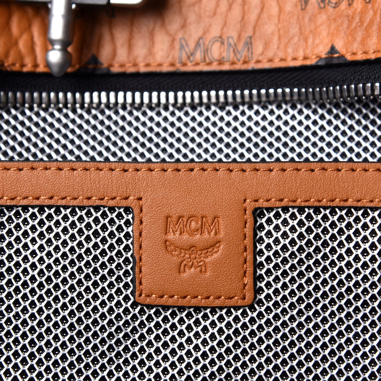 Visetos Medium Jemison Backpack Cognac