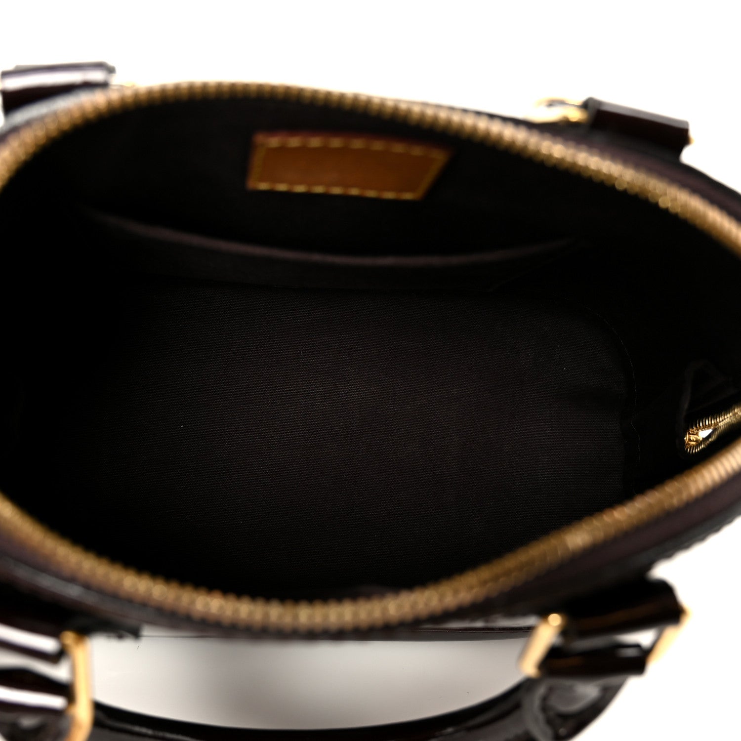 Louis Vuitton Vernis Alma BB Amarante 5 of 10
