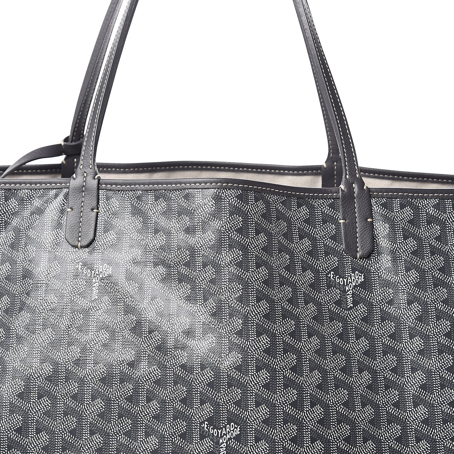 Goyard Goyardine Saint Louis GM Grey 10 of 10
