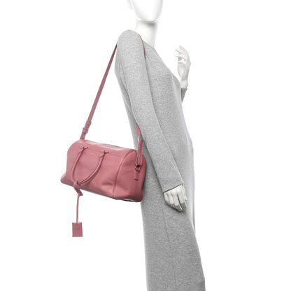 Saint Laurent Calfskin Classic Duffle 6 Pink 2 of 15