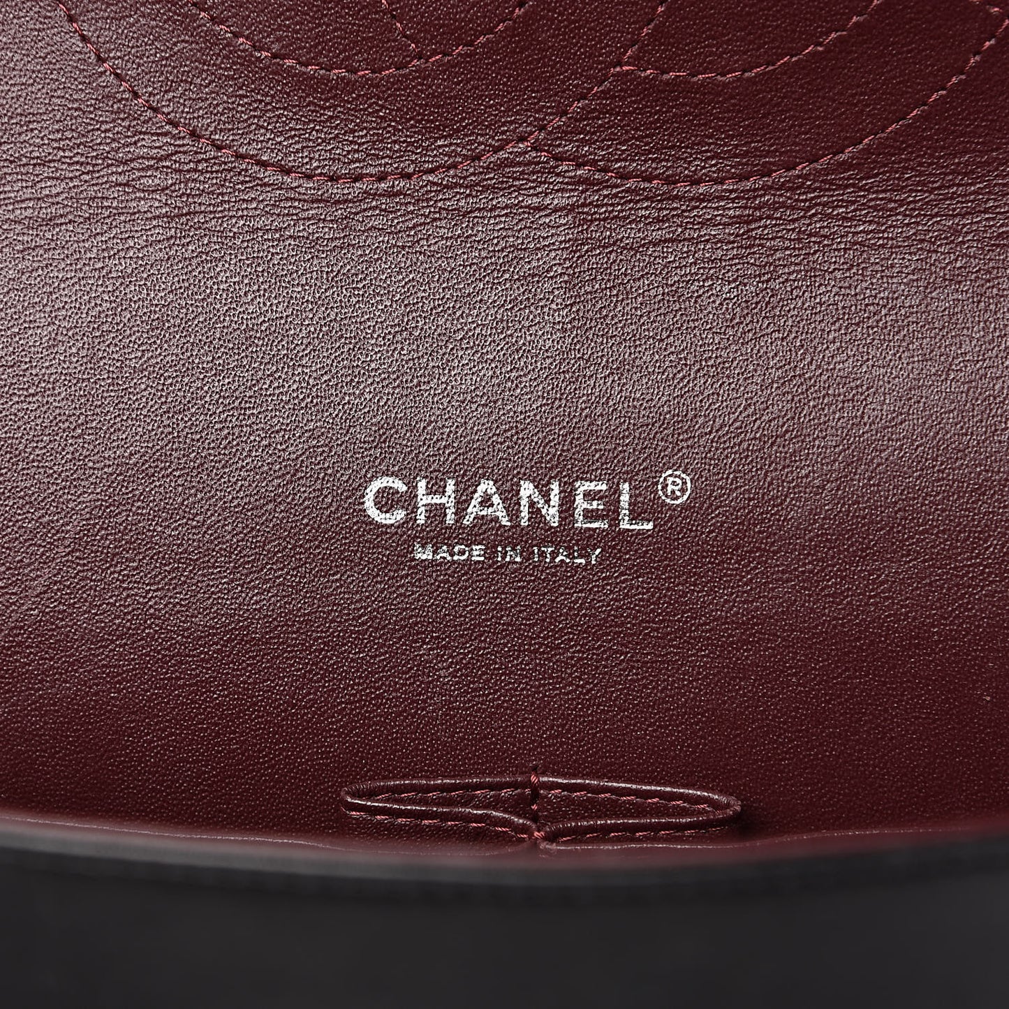Lambskin Quilted Maxi Double Flap Black
