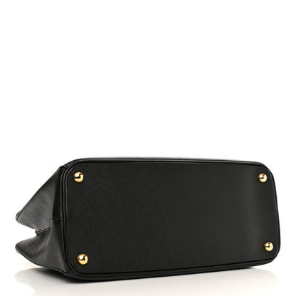 Prada Saffiano Lux Medium Tote Black 4 of 14