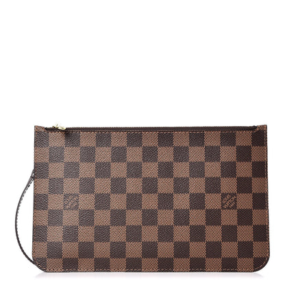 Louis Vuitton Damier Ebene Neverfull MM GM Pochette 1 of 7