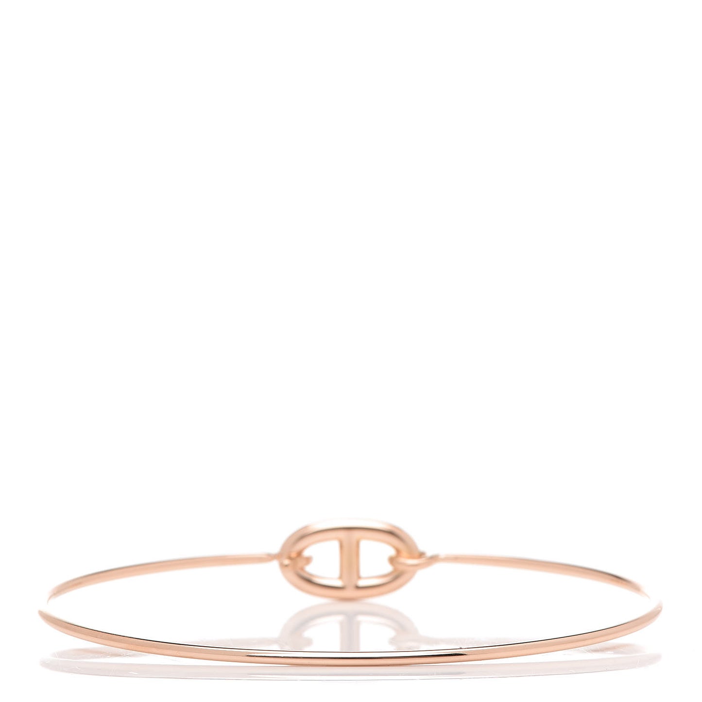 18K Rose Gold PM Ronde Chaine d'Ancre Bracelet SH