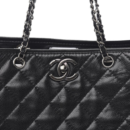 Chanel Caviar Medium Be Caviar Tote Black 9 of 9