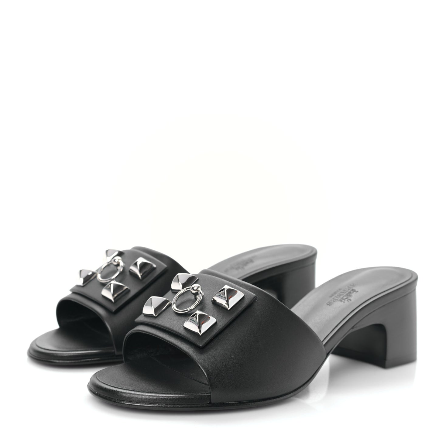 Calfskin Dreamy Sandals 37 Black