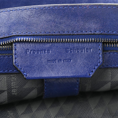 Proenza Schouler Lambskin Fringe Medium PS1 Satchel Cobalt Blue 6 of 13