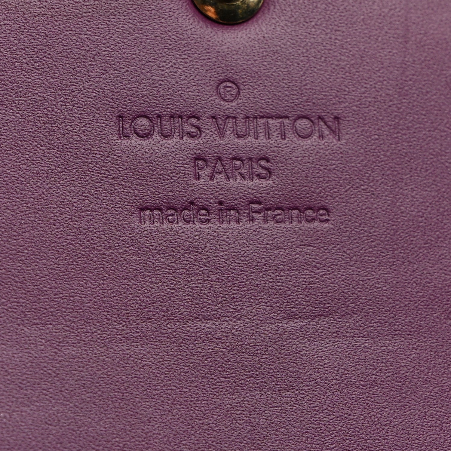 Louis Vuitton Vernis Sarah Wallet NM Amethyste 6 of 6
