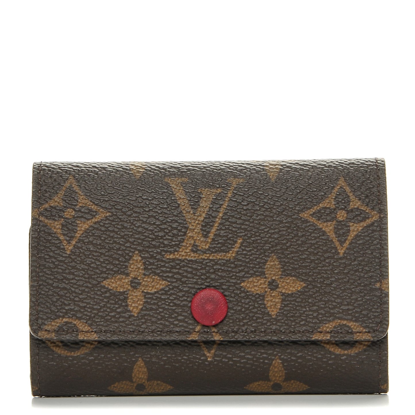Monogram 6 Key Multicles Holder Fuchsia