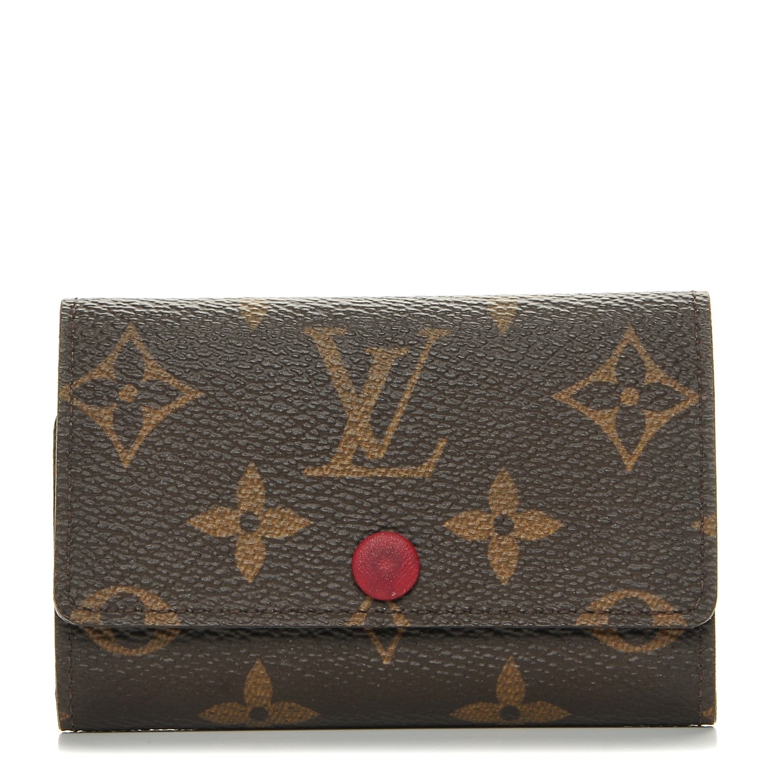 Louis Vuitton Monogram 6 Key Multicles Holder Fuchsia 1 of 8