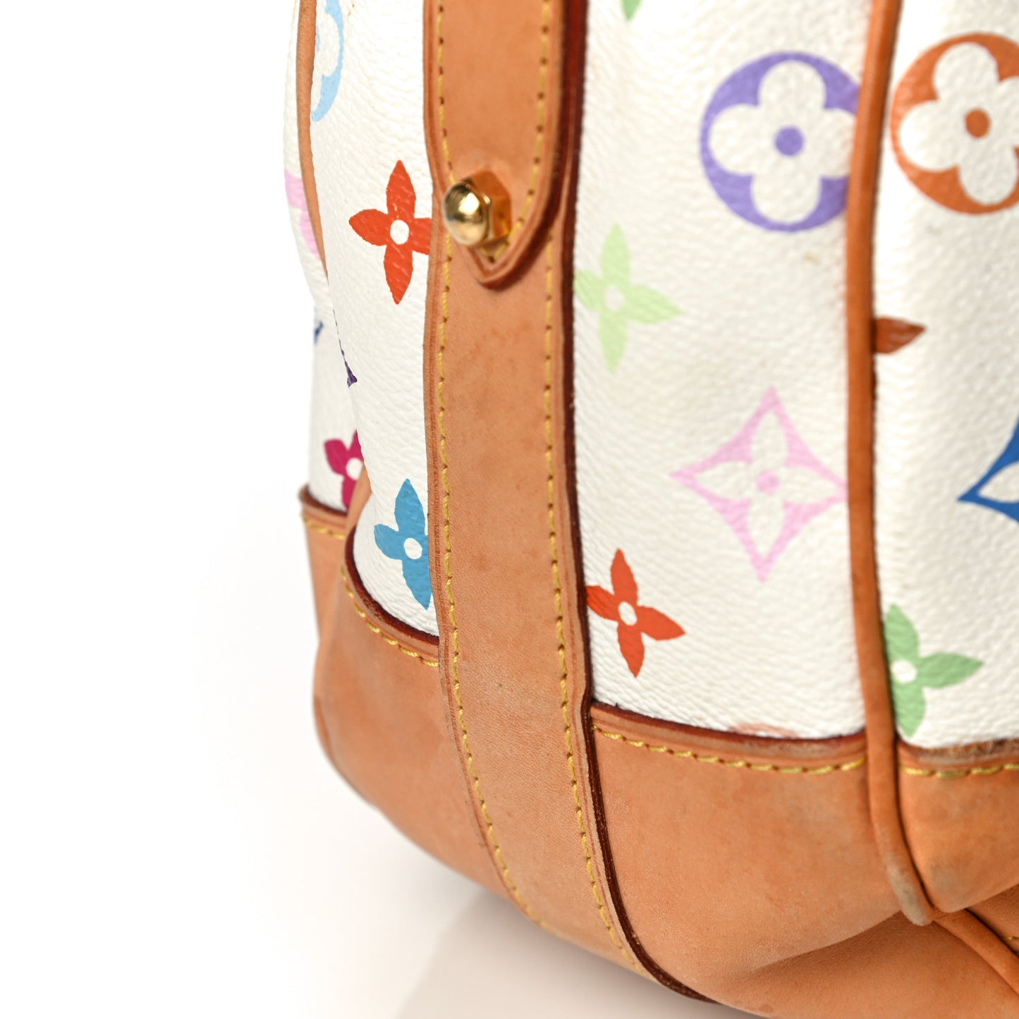 Monogram Multicolor Greta White