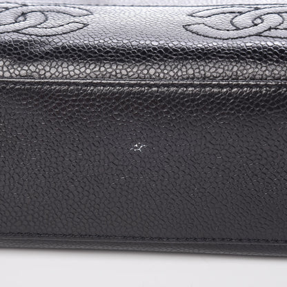 Chanel Caviar CC Shoulder Bag Black 10 of 10