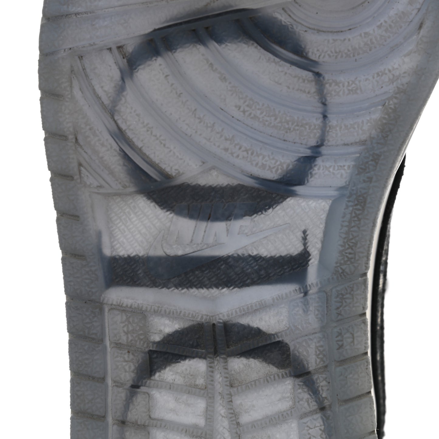 X NIKE AIR JORDAN Calfskin Mens Oblique Low Sneakers 39 Beige White