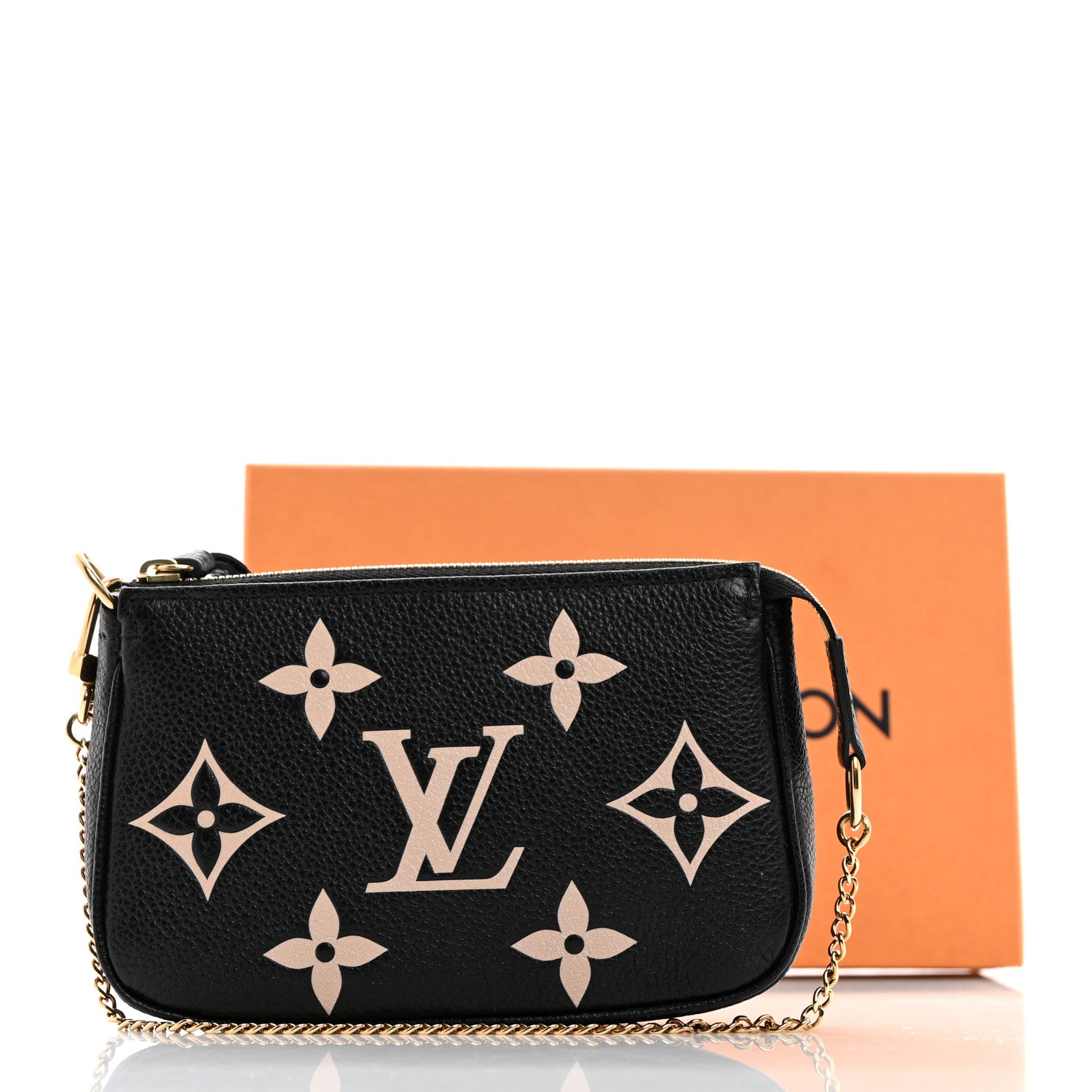 Louis Vuitton Empreinte Monogram Giant Mini Pochette Accessories Black 7 of 7