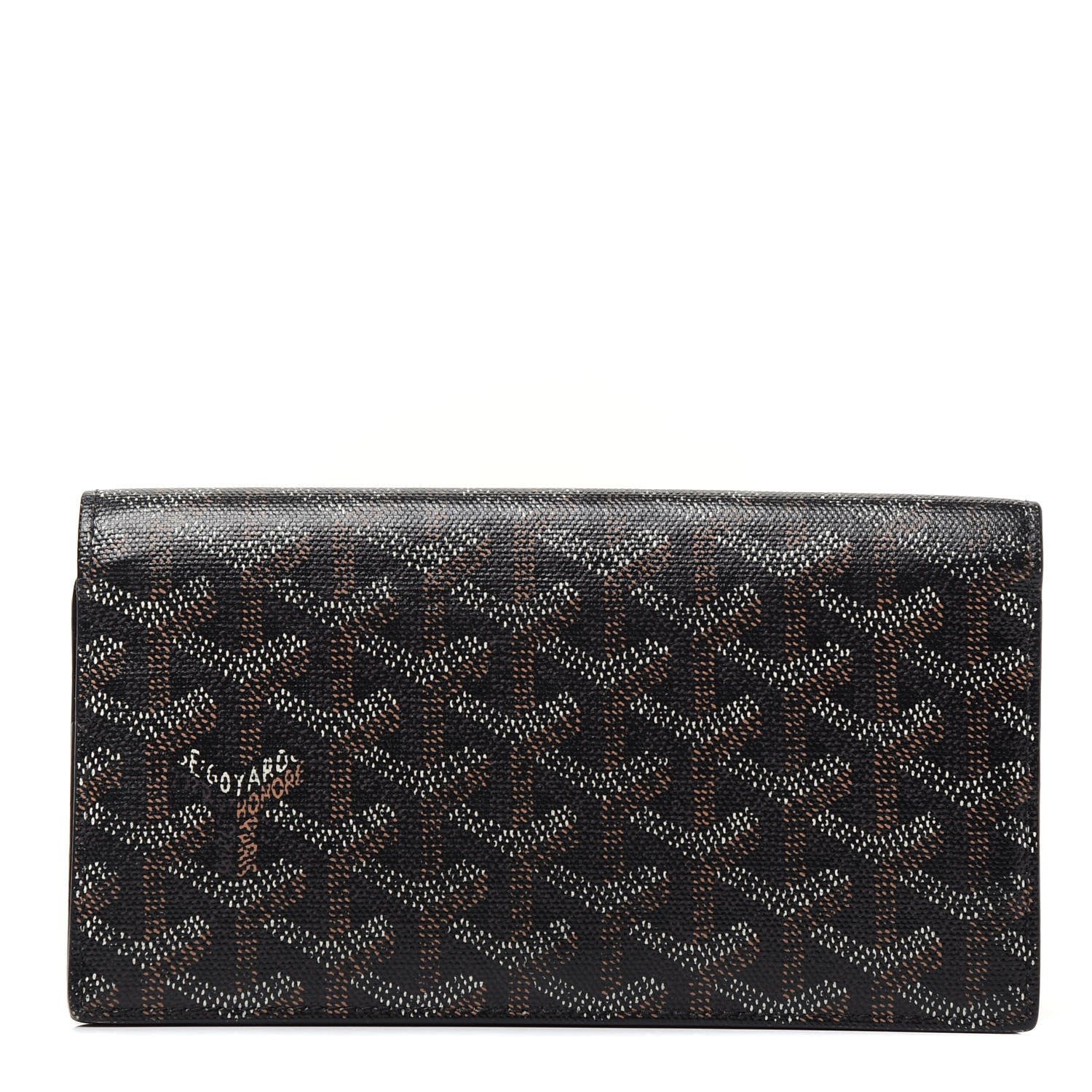 Goyard Goyardine Long Bi-Fold Wallet Black 1 of 6