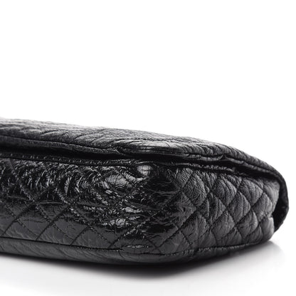 Chanel Vinyl Medium Rock and Chain Flap Black 7 of 10