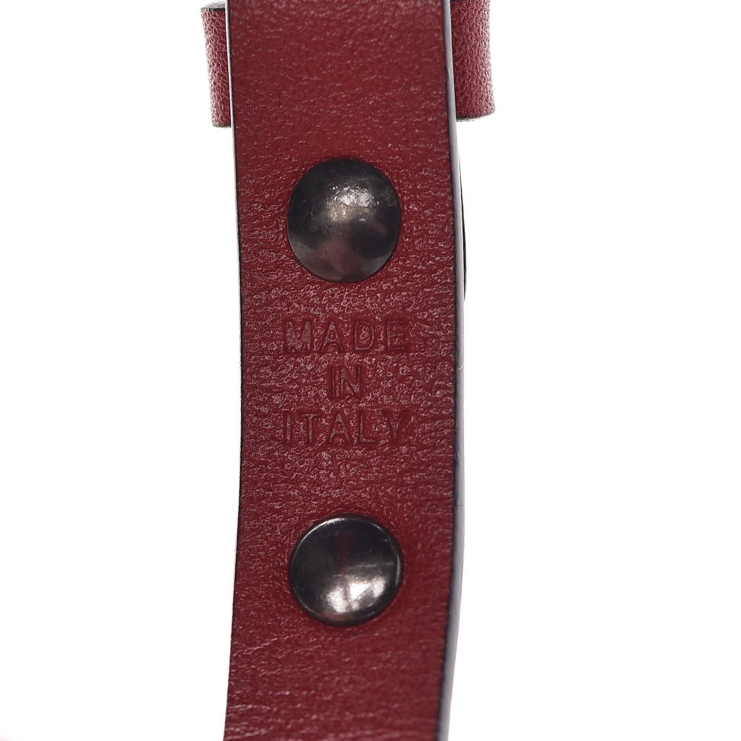 Vitello Rockstud Bracelet Red