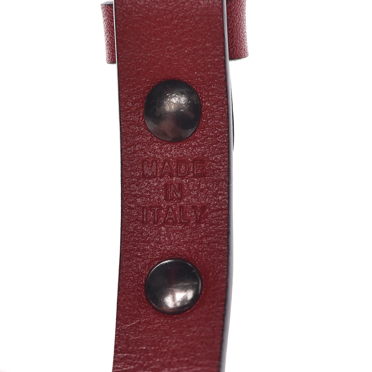 Valentino Garavani Vitello Rockstud Bracelet Red 4 of 6