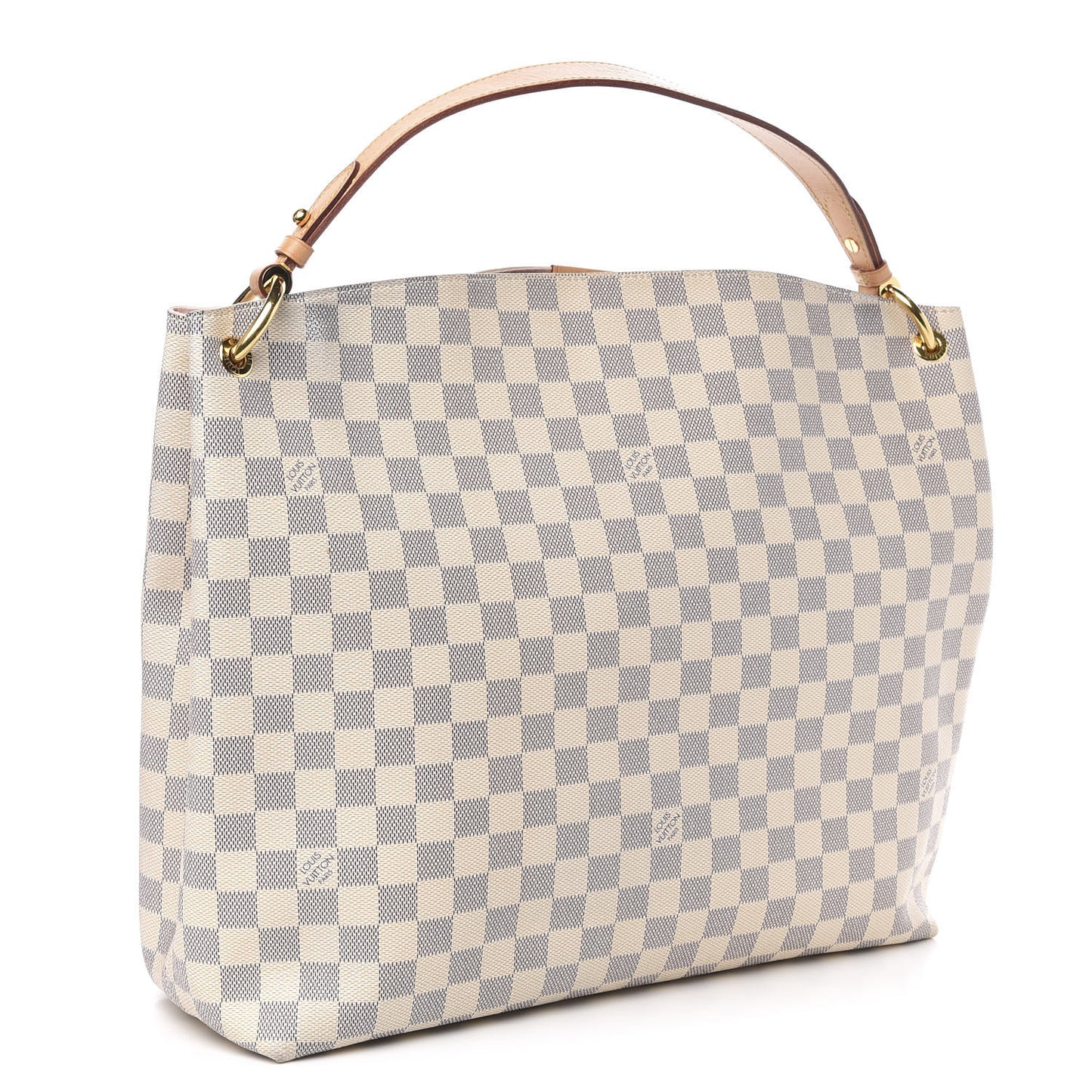 Damier Azur Graceful MM Rose Ballerine