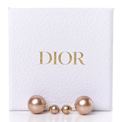 Christian Dior Pearl Mise En Dior Tribal Earrings Pink 4 of 4