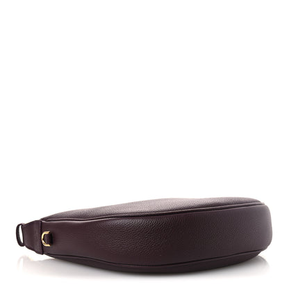 Celine Supple Grained Calfskin Teen Lulu Shoulder Bag Deep Burgundy 4 of 13