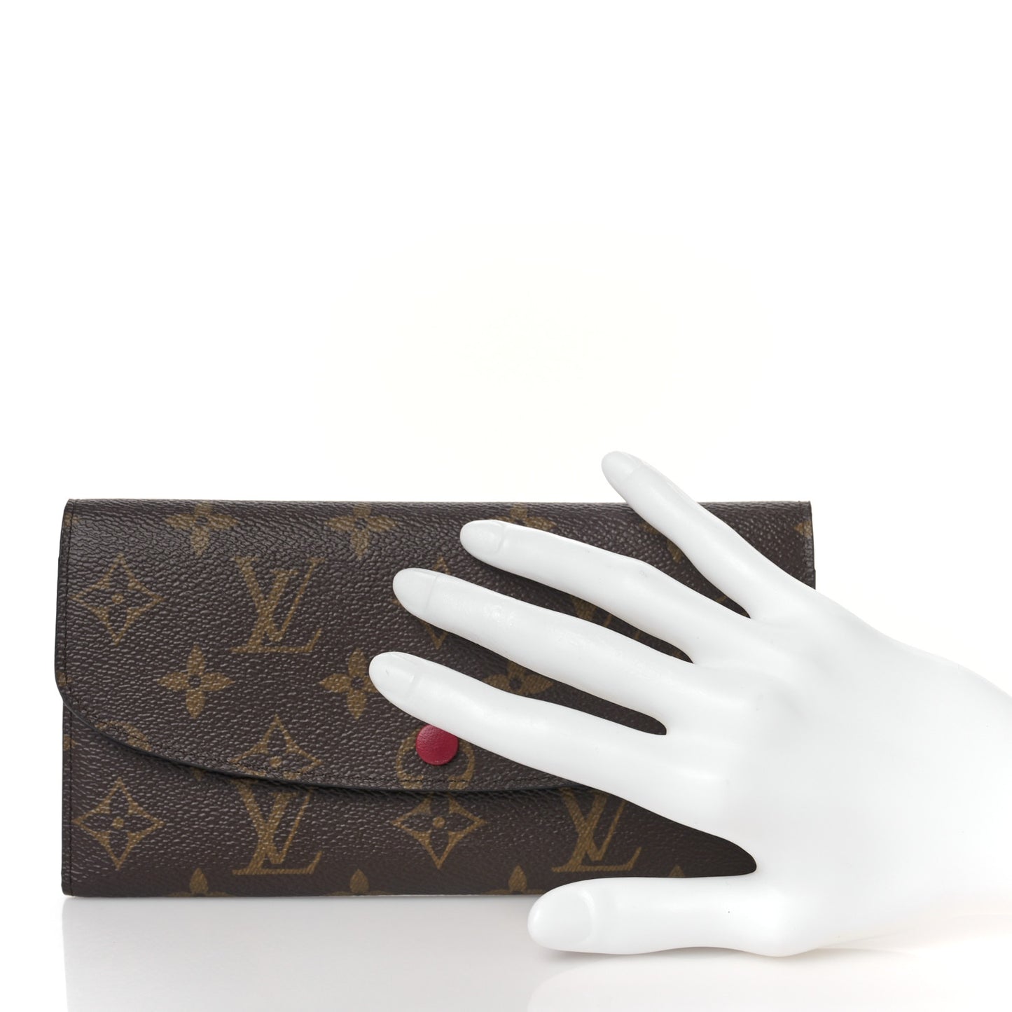 Monogram Emilie Wallet Fuchsia