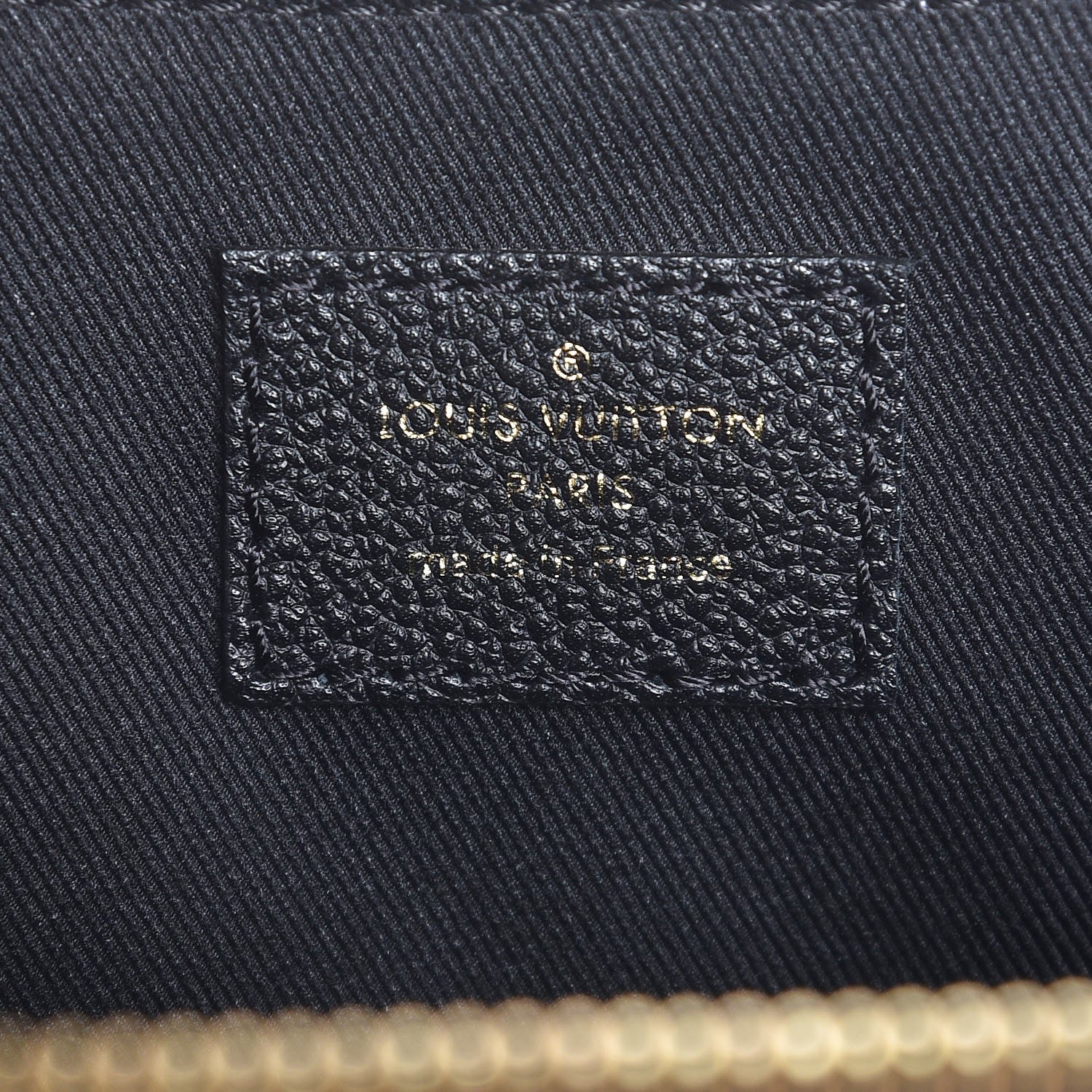 Louis Vuitton Monogram Tournelle PM Black 6 of 7