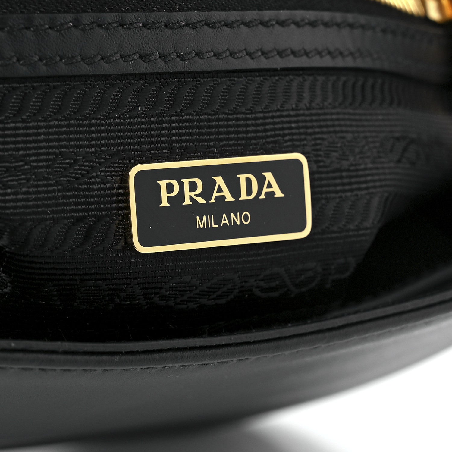 Prada City Calfskin Flap Crossbody Black 6 of 11