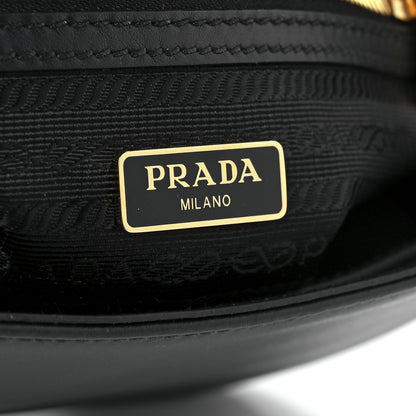 Prada City Calfskin Flap Crossbody Black 6 of 11