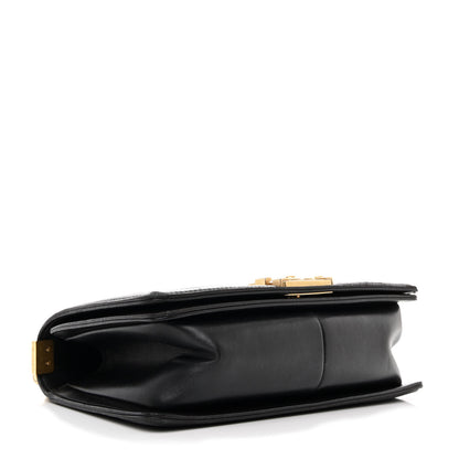 Chanel Lambskin Quilted Medium Boy Flap Black 5 of 12