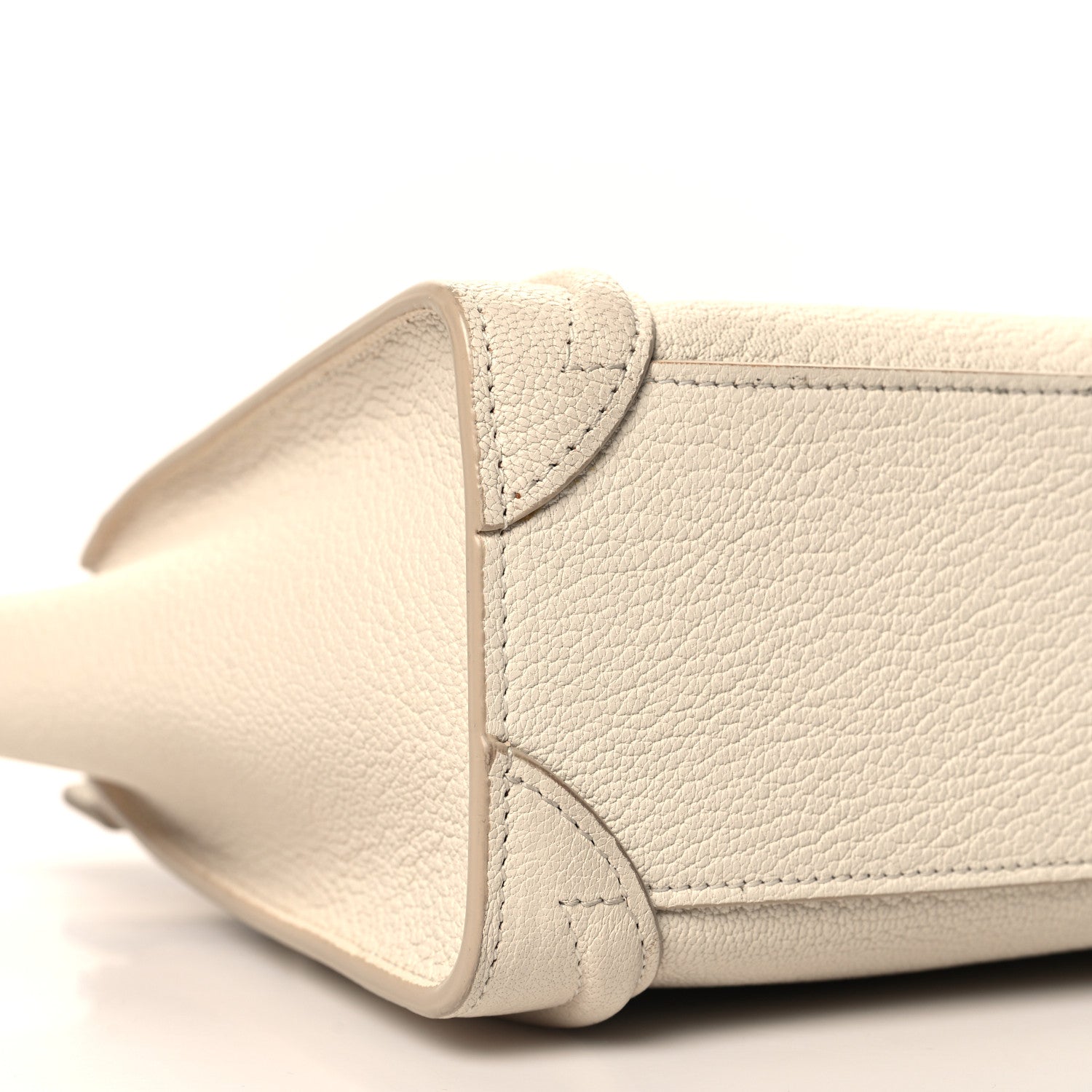 Celine Goatskin Nano Luggage White 9 of 12
