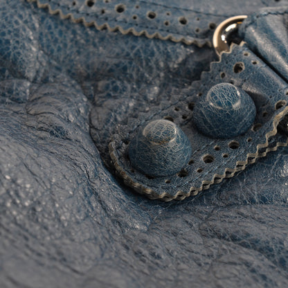 Balenciaga Agneau Giant Brogues Hardware City Bleu Cobalt Bleu Electric 11 of 11