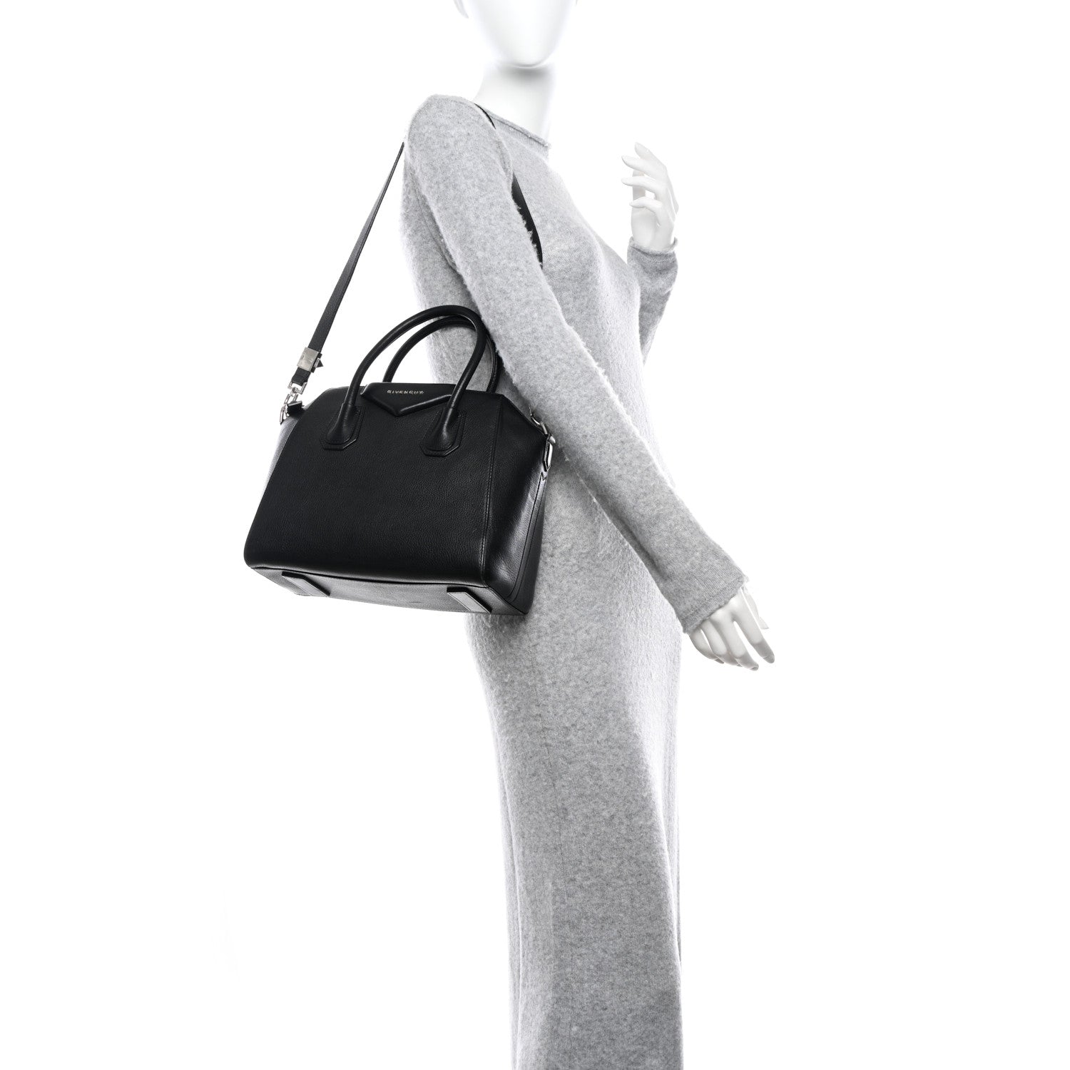 Givenchy Sugar Goatskin Small Antigona Black 2 of 11