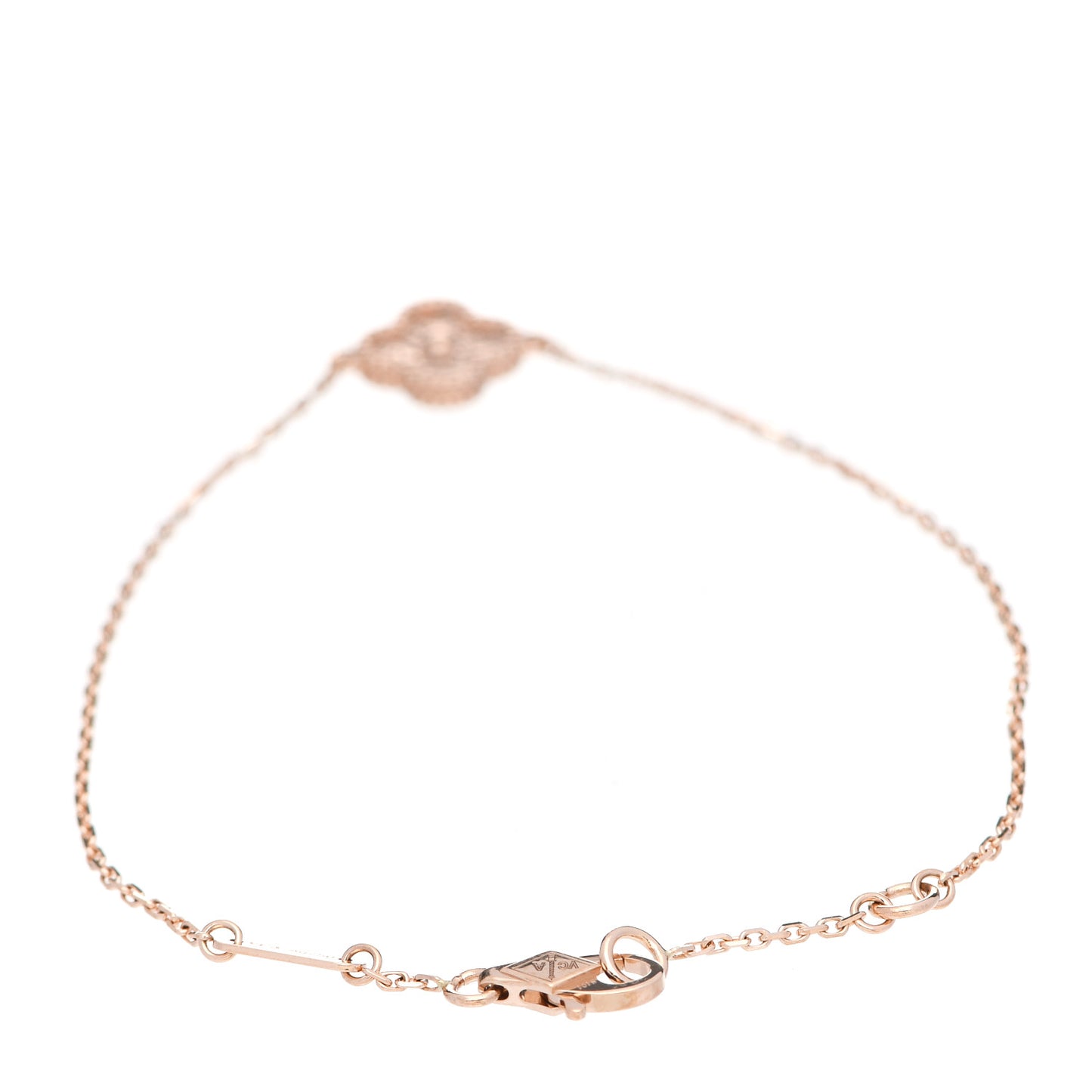 18K Rose Gold Sweet Alhambra Bracelet